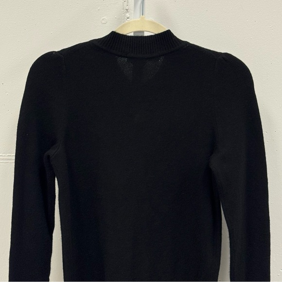 NWT Boden Fenella Embellished Wool Blend Button Down Cardigan Black XS - Picture 6 of 12